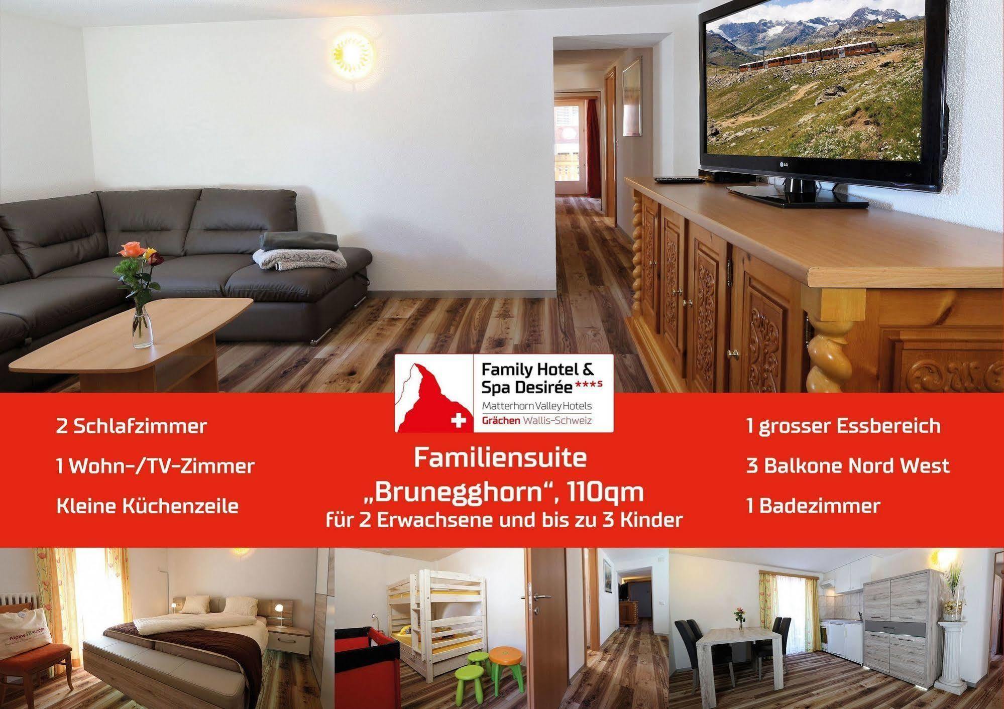 Family Hotel&spa Desirée 3* Grächen